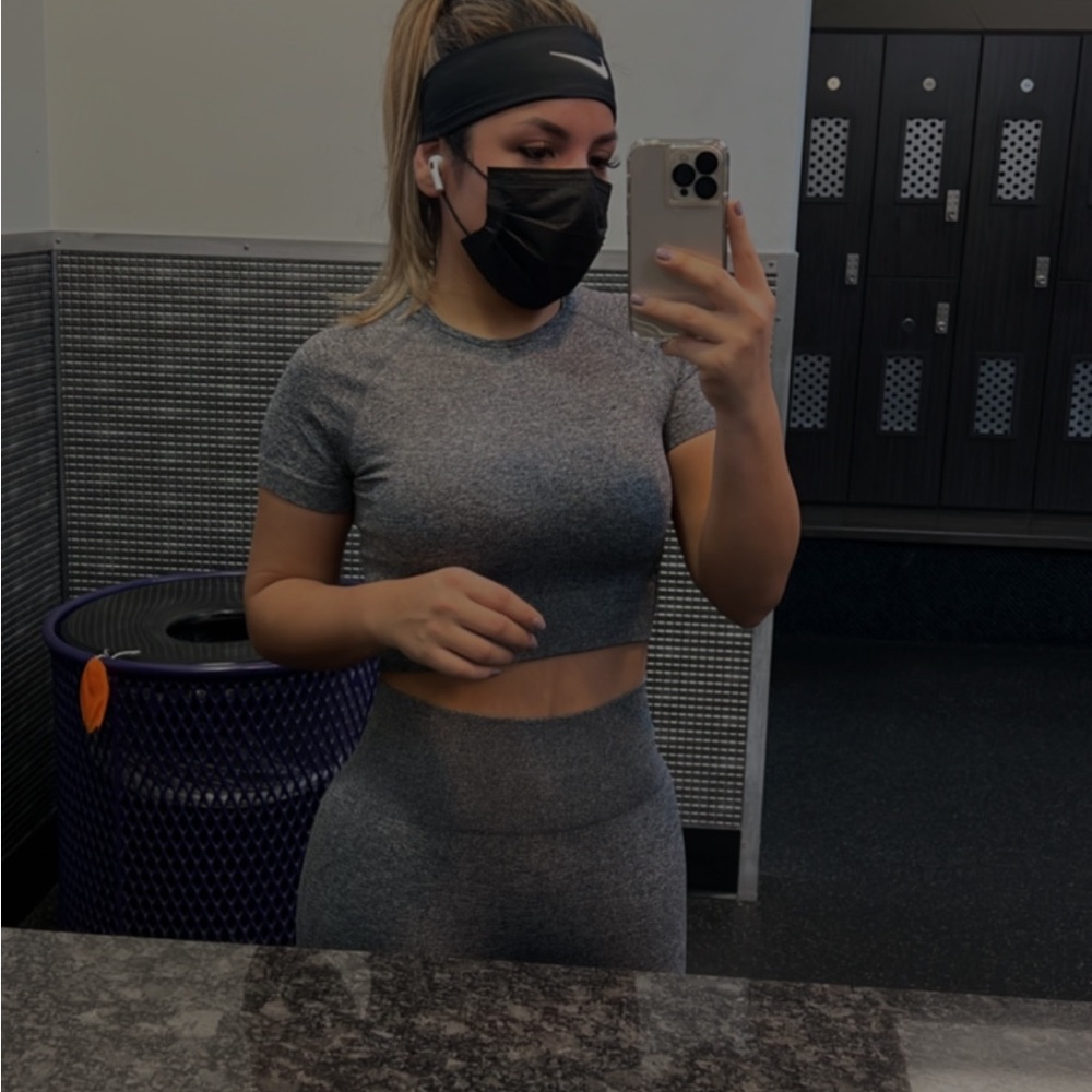 Gray work out set